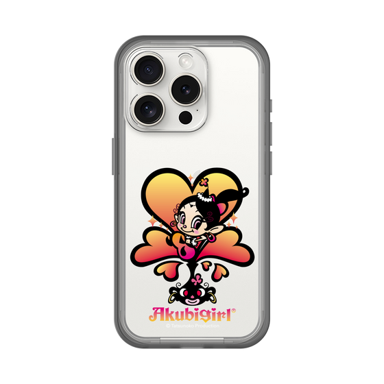 スリムプロテクションプレミアムケース［ アクビガール - ハート ］