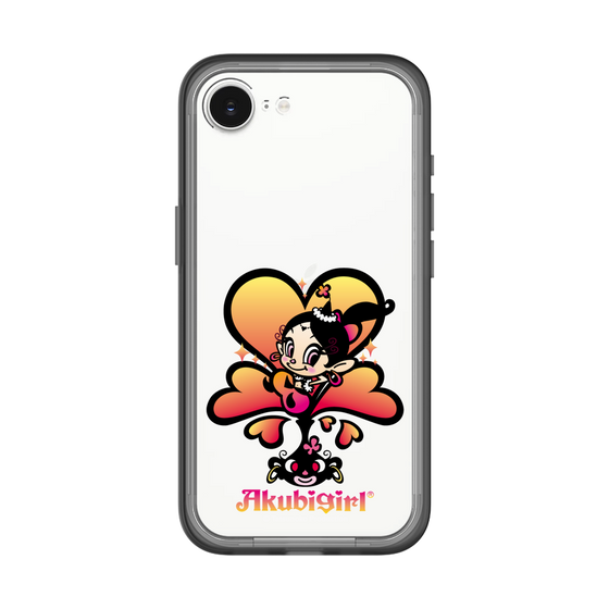 スリムプロテクションプレミアムケース［ アクビガール - ハート ］