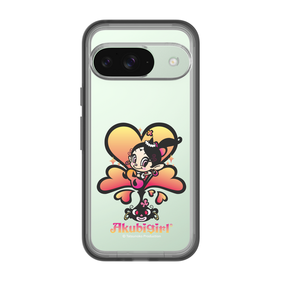 スリムプロテクションプレミアムケース［ アクビガール - ハート ］