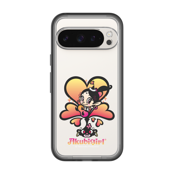 スリムプロテクションプレミアムケース［ アクビガール - ハート ］