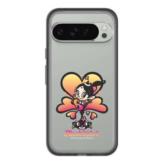 スリムプロテクションプレミアムケース［ アクビガール - ハート ］