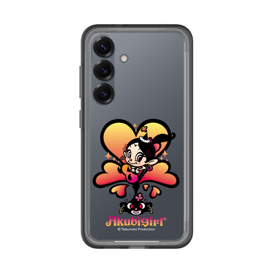 スリムプロテクションプレミアムケース［ アクビガール - ハート ］