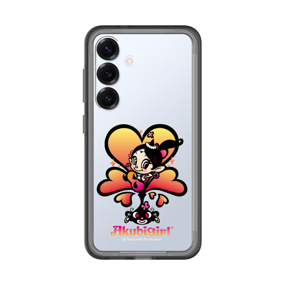 スリムプロテクションプレミアムケース［ アクビガール - ハート ］