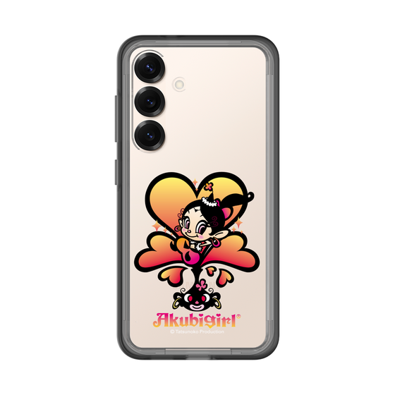 スリムプロテクションプレミアムケース［ アクビガール - ハート ］