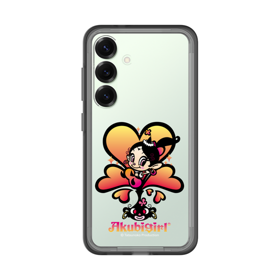 スリムプロテクションプレミアムケース［ アクビガール - ハート ］