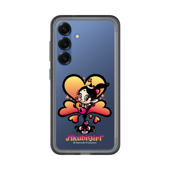 スリムプロテクションプレミアムケース［ アクビガール - ハート ］