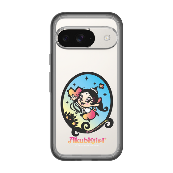 スリムプロテクションプレミアムケース［ アクビガール - オーバル ］