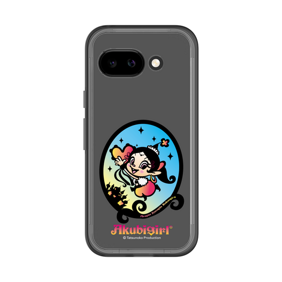 スリムプロテクションプレミアムケース［ アクビガール - オーバル ］
