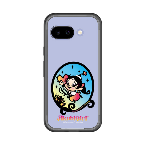 スリムプロテクションプレミアムケース［ アクビガール - オーバル ］