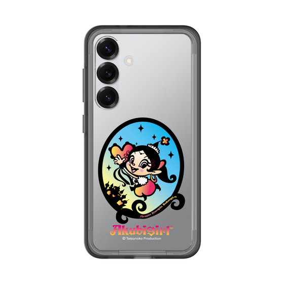 スリムプロテクションプレミアムケース［ アクビガール - オーバル ］