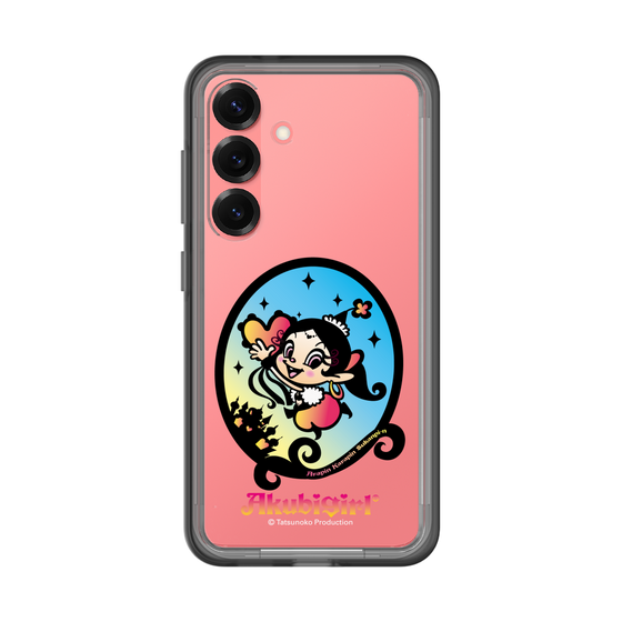 スリムプロテクションプレミアムケース［ アクビガール - オーバル ］