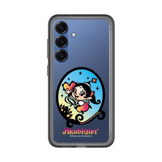 スリムプロテクションプレミアムケース［ アクビガール - オーバル ］