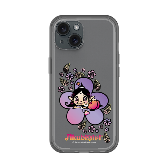 分離ケース［ アクビガール - フラワー ］