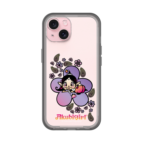 分離ケース［ アクビガール - フラワー ］