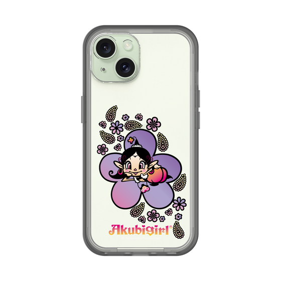 分離ケース［ アクビガール - フラワー ］