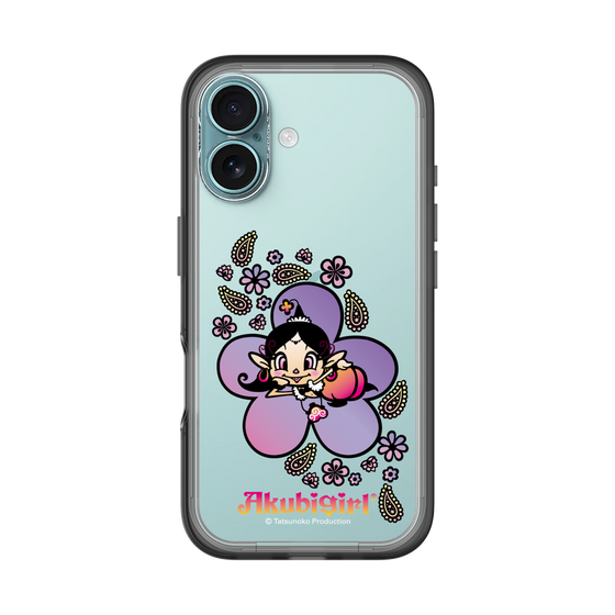 分離ケース［ アクビガール - フラワー ］