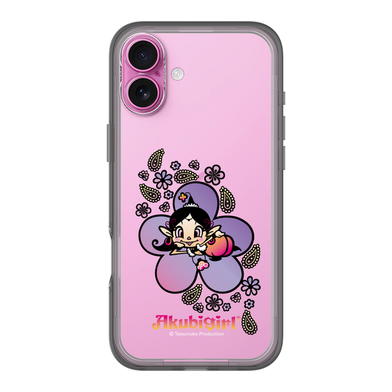 分離ケース［ アクビガール - フラワー ］
