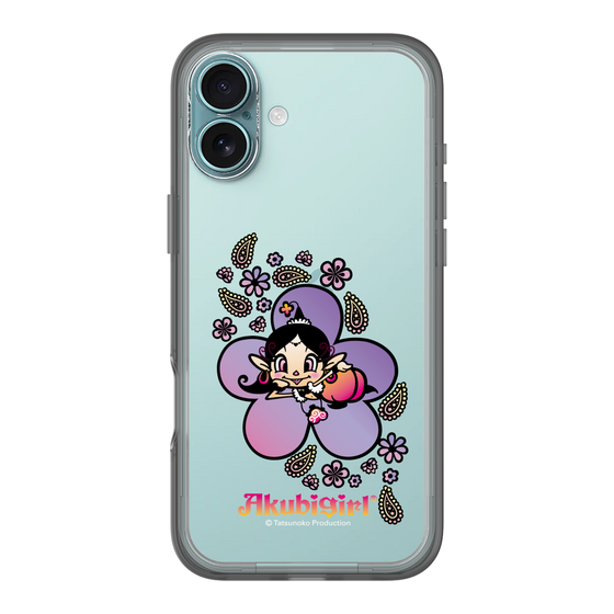 分離ケース［ アクビガール - フラワー ］