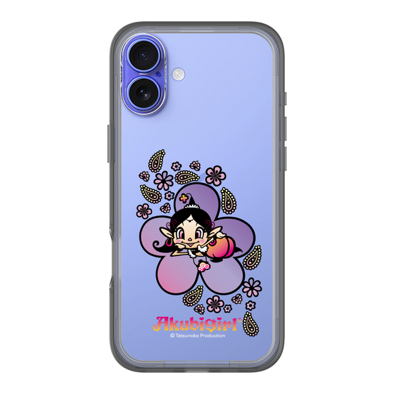 分離ケース［ アクビガール - フラワー ］
