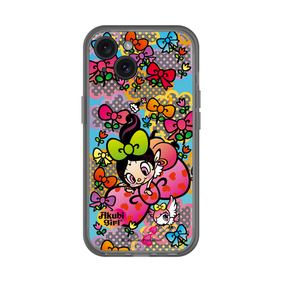 分離ケース［ アクビガール - フラワーリボン ］