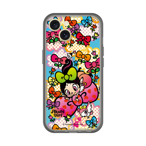 分離ケース［ アクビガール - フラワーリボン ］