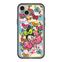 スリムプロテクションプレミアムケース［ アクビガール - フラワーリボン ］