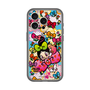 スリムプロテクションプレミアムケース［ アクビガール - フラワーリボン ］