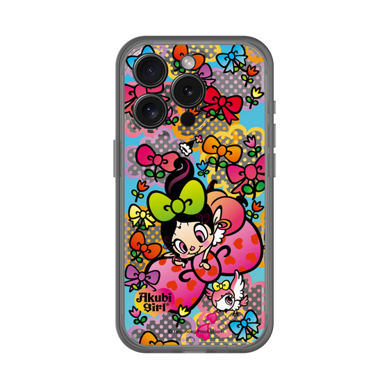 分離ケース［ アクビガール - フラワーリボン ］