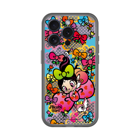 分離ケース［ アクビガール - フラワーリボン ］