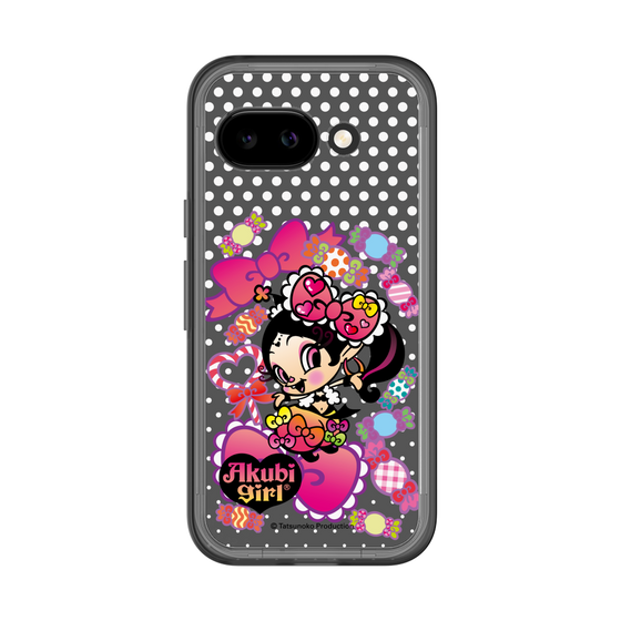 スリムプロテクションプレミアムケース［ アクビガール - キャンディーリボン ］