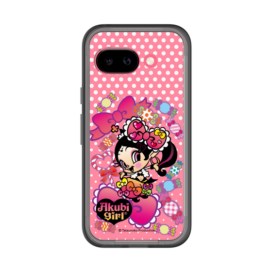 スリムプロテクションプレミアムケース［ アクビガール - キャンディーリボン ］