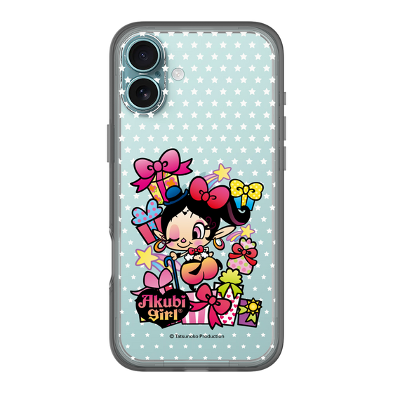 分離ケース［ アクビガール - プレゼントリボン ］