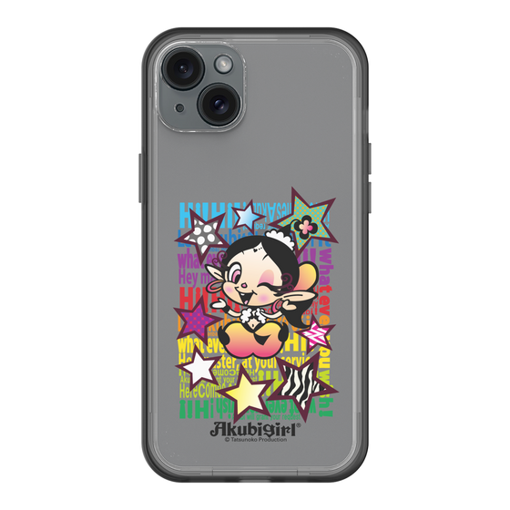 スリムプロテクションプレミアムケース［ アクビガール - スター ］