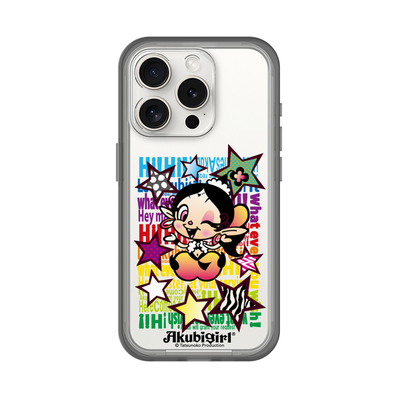 スリムプロテクションプレミアムケース［ アクビガール - スター ］