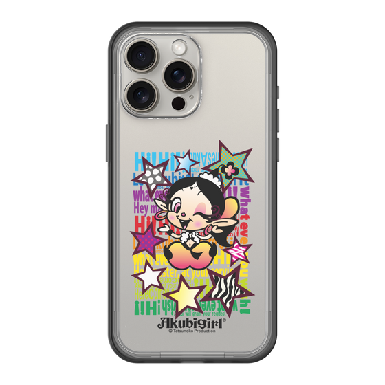 スリムプロテクションプレミアムケース［ アクビガール - スター ］