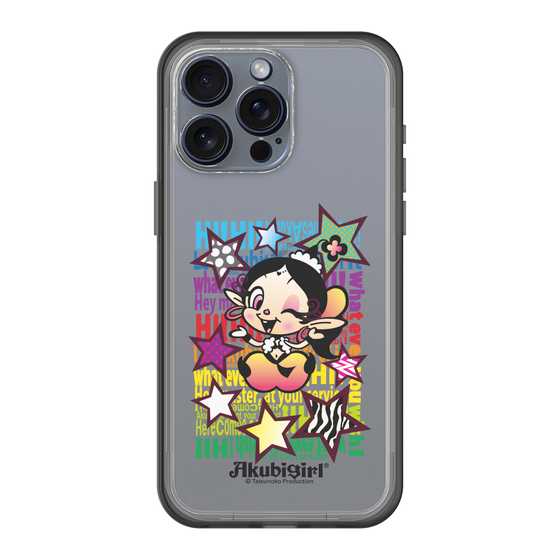 スリムプロテクションプレミアムケース［ アクビガール - スター ］