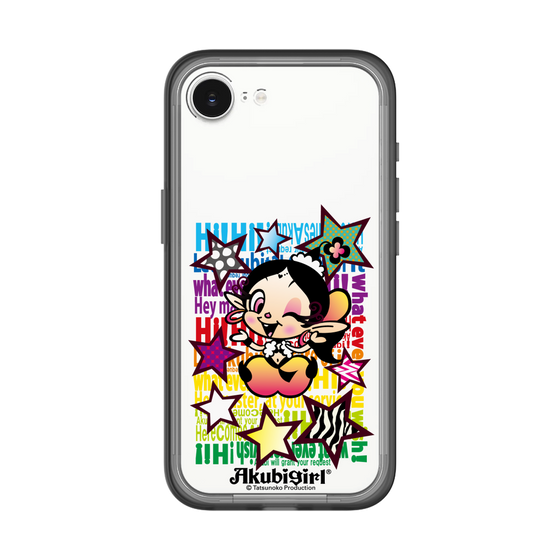 スリムプロテクションプレミアムケース［ アクビガール - スター ］