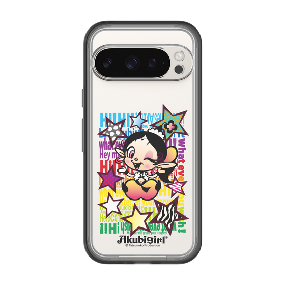 スリムプロテクションプレミアムケース［ アクビガール - スター ］