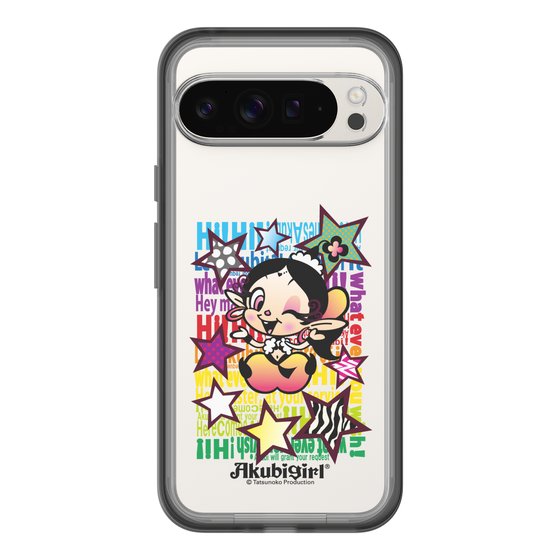 スリムプロテクションプレミアムケース［ アクビガール - スター ］