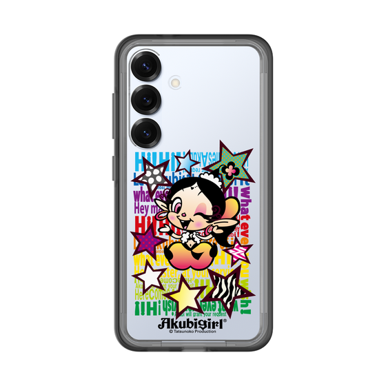 スリムプロテクションプレミアムケース［ アクビガール - スター ］