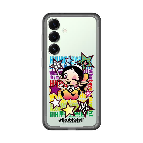 スリムプロテクションプレミアムケース［ アクビガール - スター ］