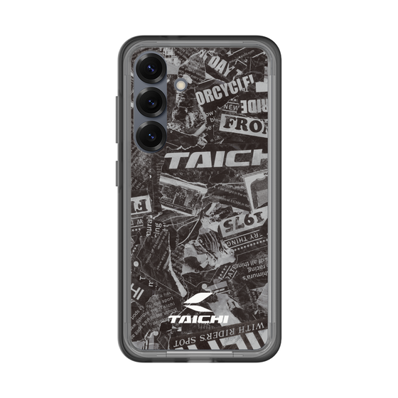 スリムプロテクションプレミアムケース［ TAICHI - NEWS BLACK ］