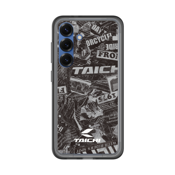 スリムプロテクションプレミアムケース［ TAICHI - NEWS BLACK ］