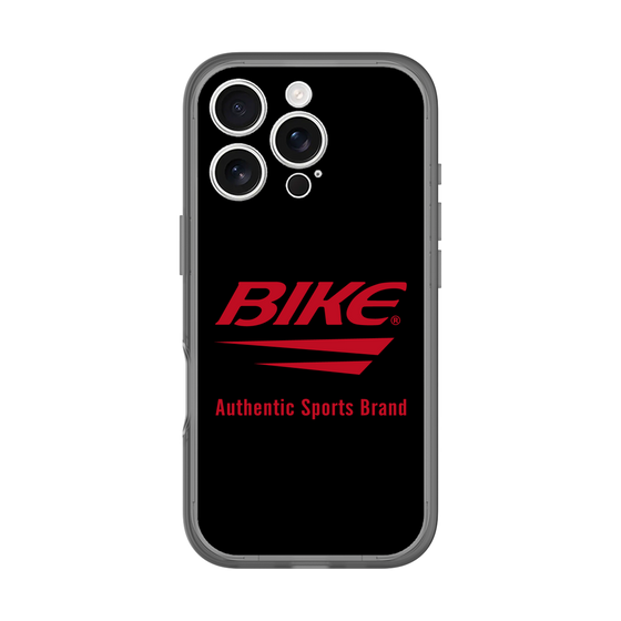 スリムプロテクションプレミアムケース［ BIKE ATHLETIC - ロゴ - Black ］