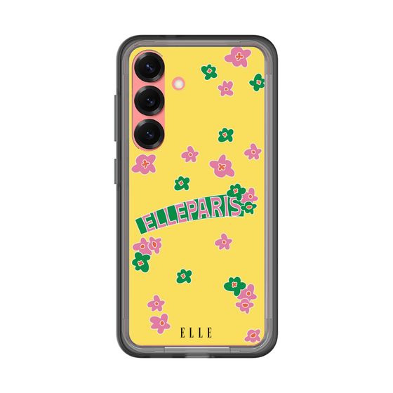 スリムプロテクションプレミアムケース［ ELLE - フラワー ］