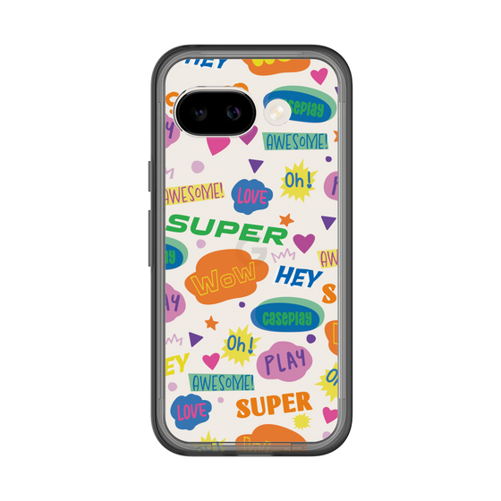 スリムプロテクションプレミアムケース［ オリジナル - カラフルモジ ］