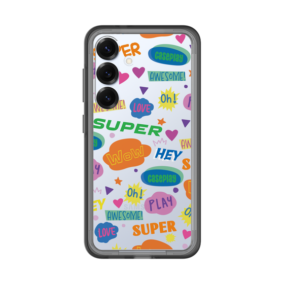 スリムプロテクションプレミアムケース［ オリジナル - カラフルモジ ］
