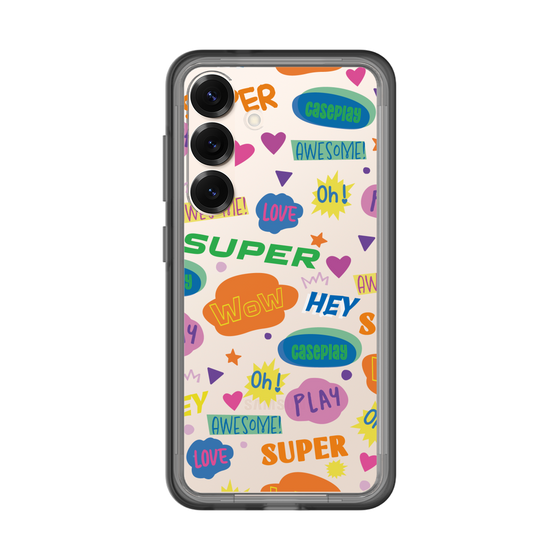 スリムプロテクションプレミアムケース［ オリジナル - カラフルモジ ］