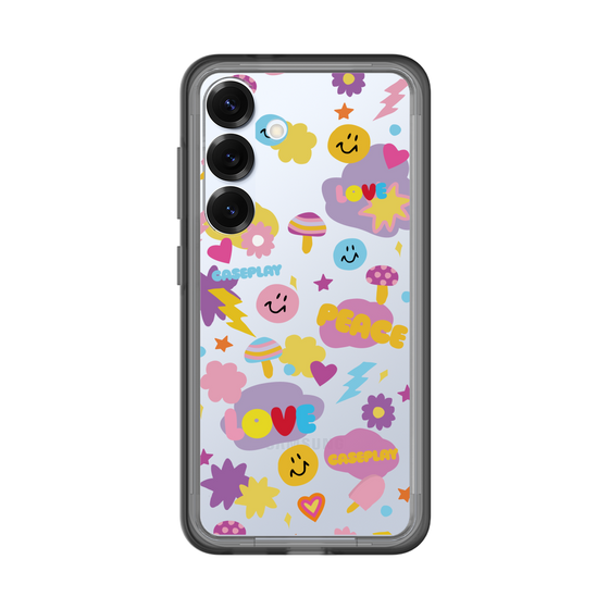 スリムプロテクションプレミアムケース［ オリジナル - LOVE & PEACE ］