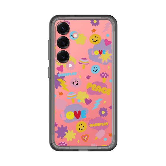 スリムプロテクションプレミアムケース［ オリジナル - LOVE & PEACE ］